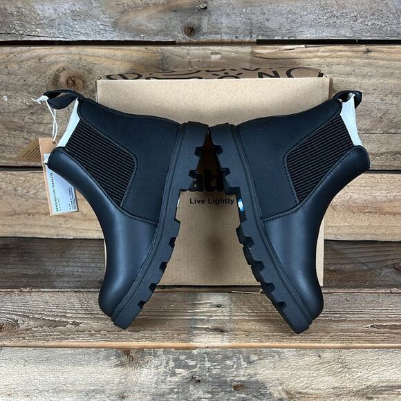 Native Kids Black Chelsea Boots - Picture 6 of 8
